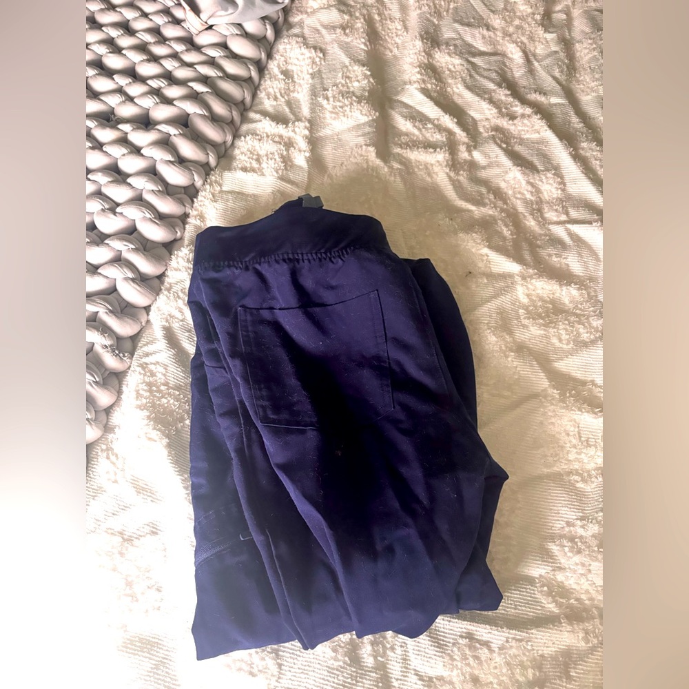 Figs navy blue joggers